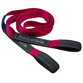 Трос буксировочный полиамидный 50 мм. с петлями